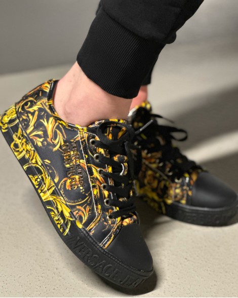 Tenisky dámské Versace Jeans Couture sneakers černé 